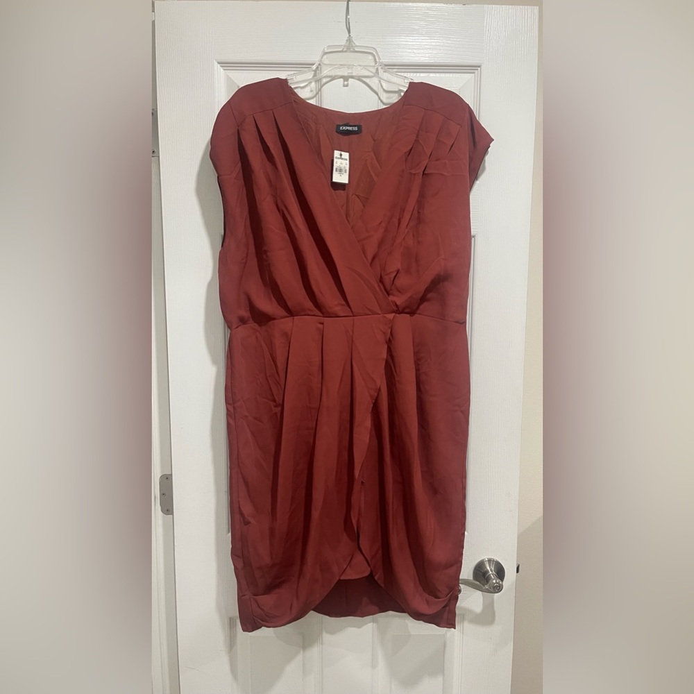 Bronze tulip dress